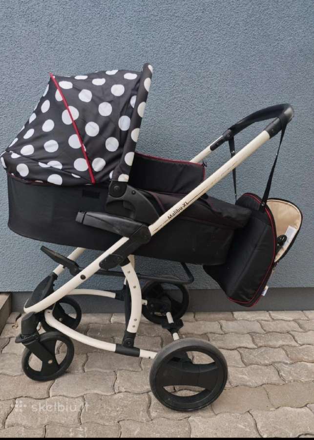3dalių vaikiškas vežimėlis Hauck