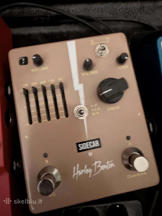 Harley Benton Sidecar - Eq pedalas