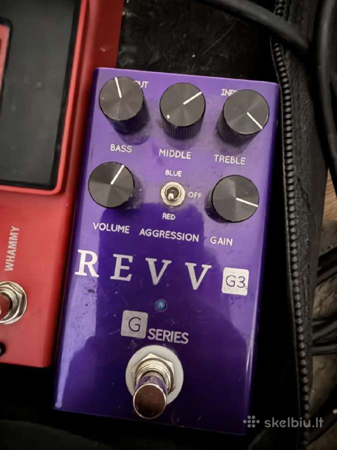Overdrive/boost Gitaros pedalas - Revv G3