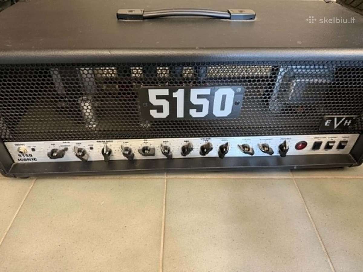 Lempinis stiprintuvas/galva - Evh 5150 Iconic 80w