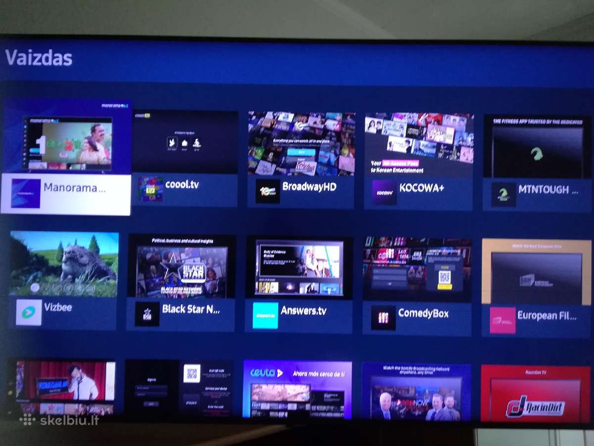 Samsung 127cm 4k Smart TV Youtube, Netflix. Go3, - nuotraukos Nr. 3