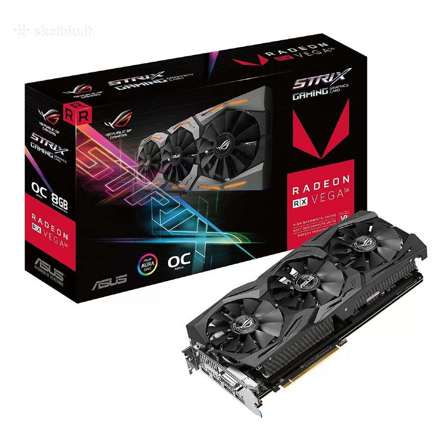 Rog-strix-rxvega56-08g-gaming Oc - nuotraukos Nr. 2