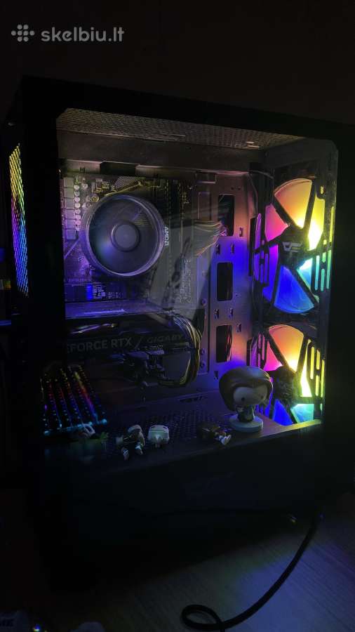 Gaming Pc, full setup. Žaidimų kompiuteris, pilna