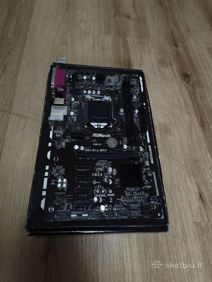 Parduodu motininę plokštę Asrock H81 Pro Btc R2.0 - nuotraukos Nr. 2