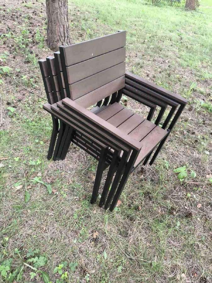 Lauko kėdės, 4 vnt. - nuotraukos Nr. 2