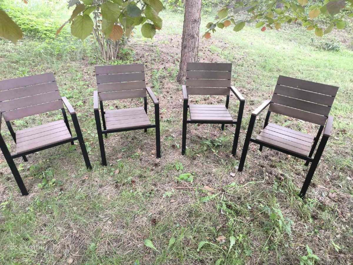 Lauko kėdės, 4 vnt.