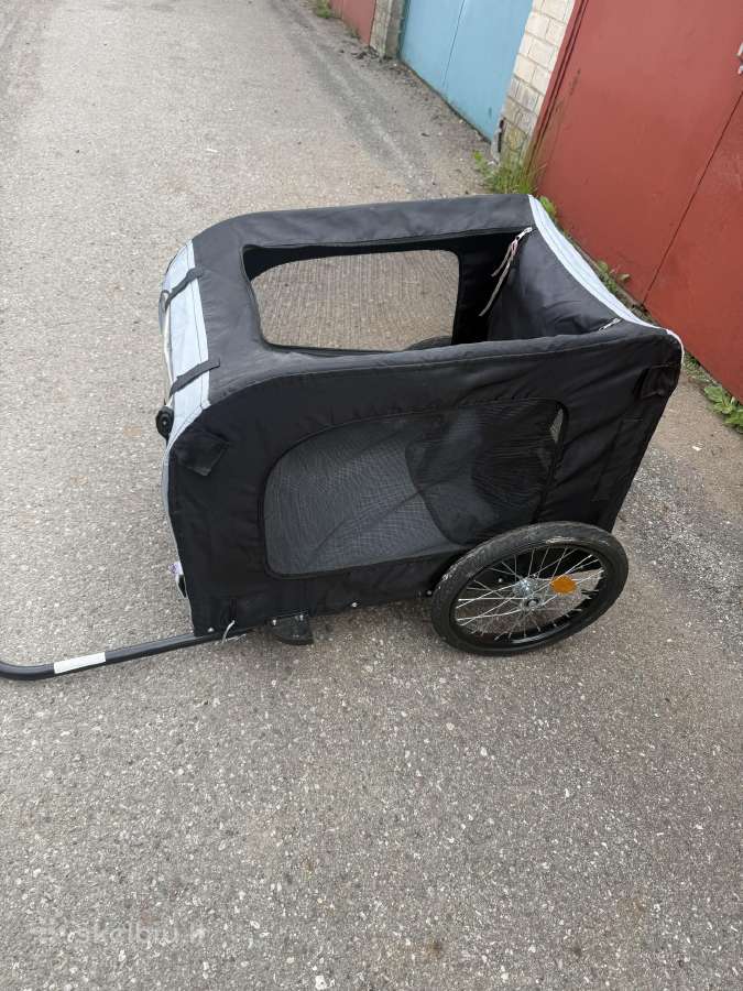 Priekaba prie dviračio šunims