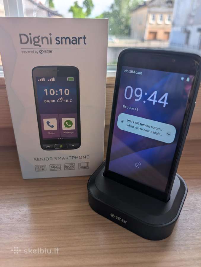 Naujas eSTAR digni smart senjoro telefonas - nuotraukos Nr. 3