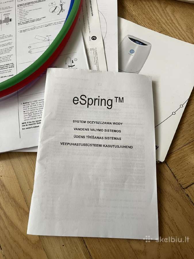 Parduodu nenaudotą vandens filtrą espring - nuotraukos Nr. 9