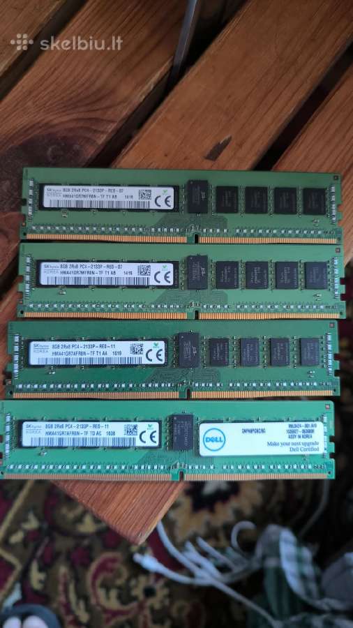 4x8 Ddr4 2133-2400mhz