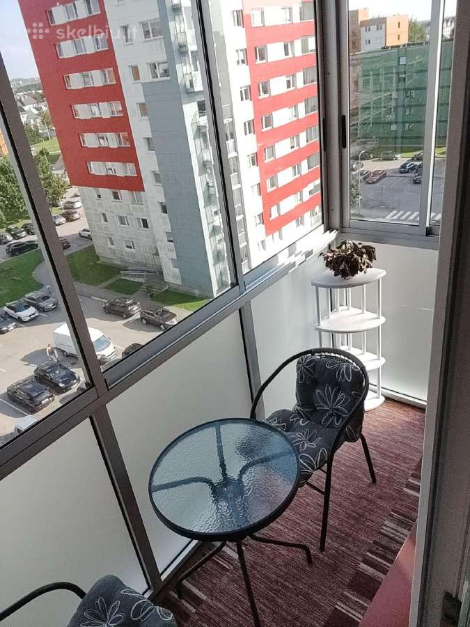 Išnuomojamas dviejų kambarių butas su baldais - nuotraukos Nr. 5