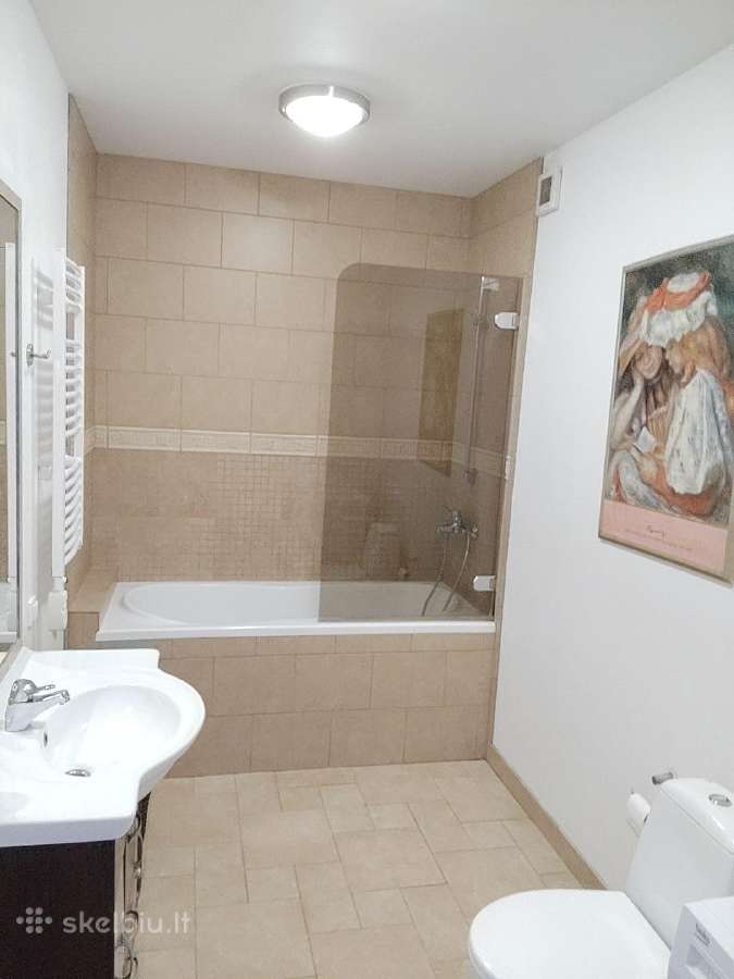 Išnuomojamas dviejų kambarių butas su baldais - nuotraukos Nr. 6