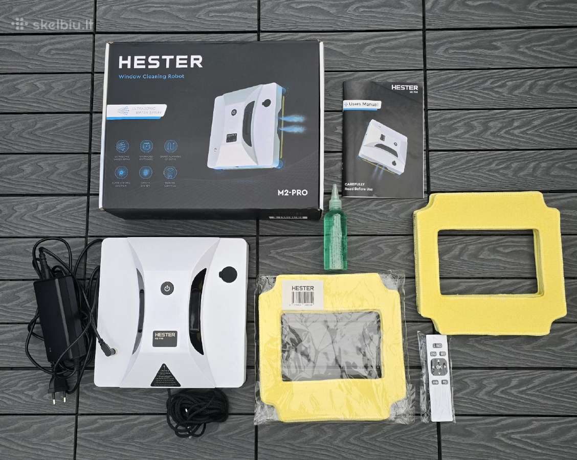 Langų valymo robotas Hester M2-pro