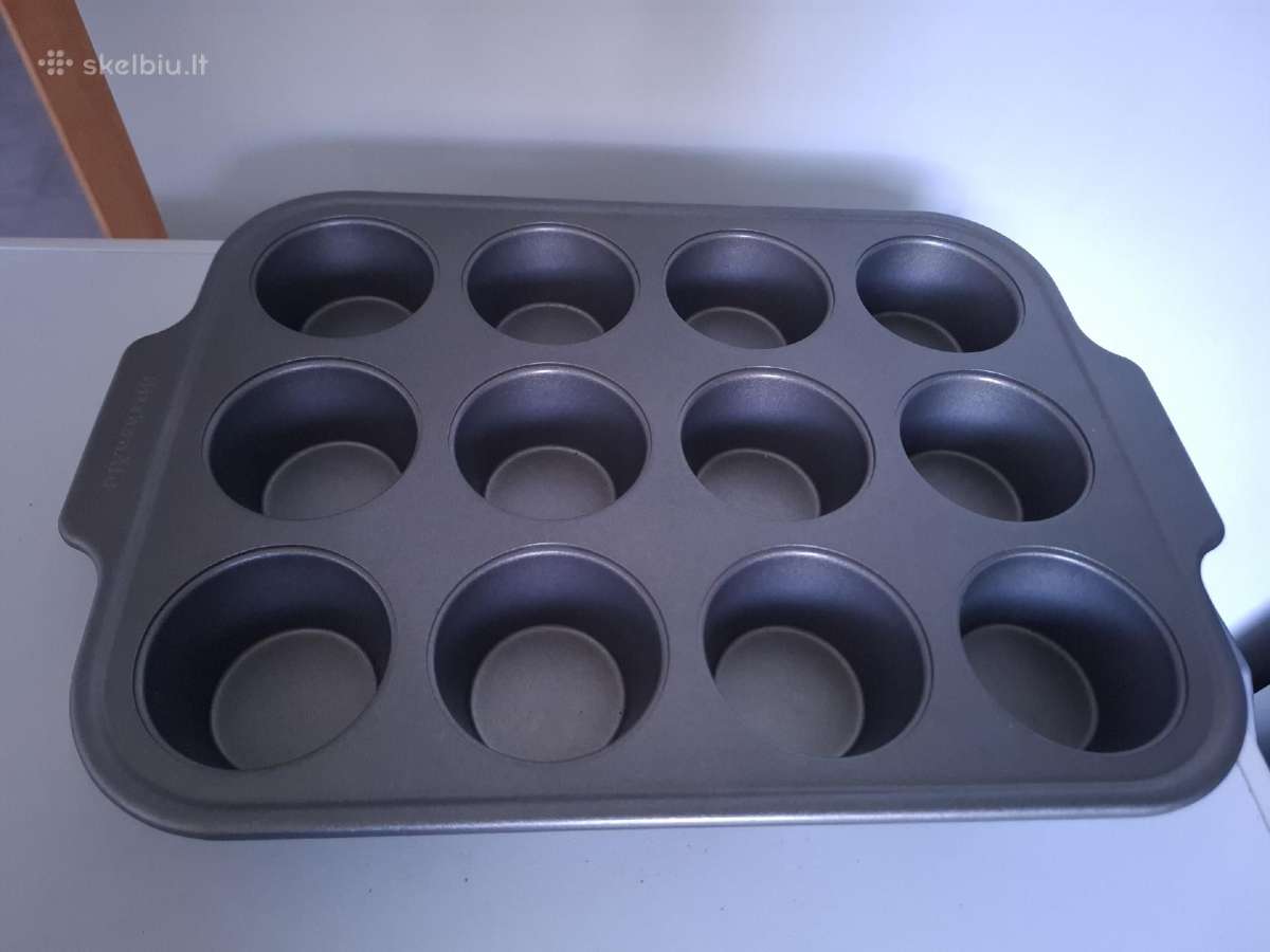 Kitchenaid 12 vietų keksiukų kepimo forma