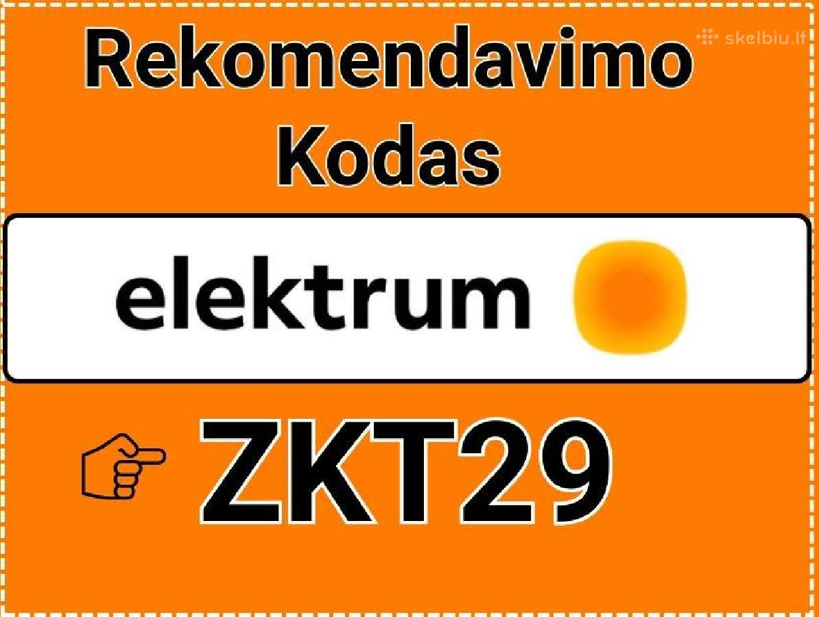 Elektrum Kodas Zkt29 - 15€ Dovana - nuotraukos Nr. 4