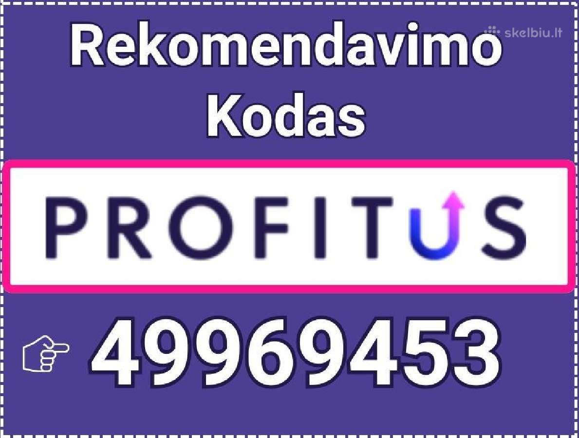 Profitus 25€ Bonus (2026) Kodas - 49969453 - nuotraukos Nr. 2