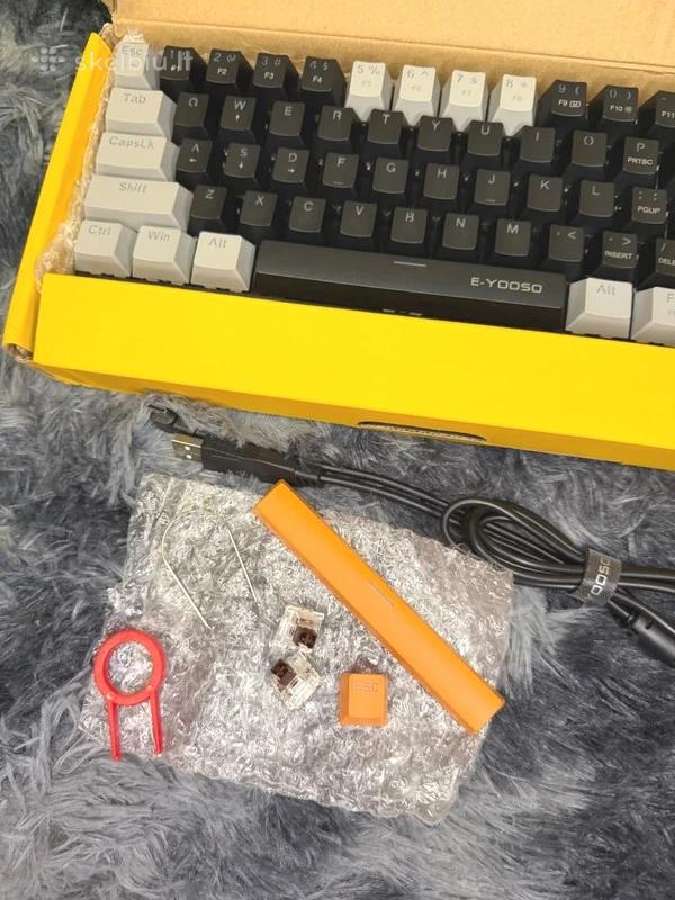 60% mechaninė gaming klaviatūra - nuotraukos Nr. 2