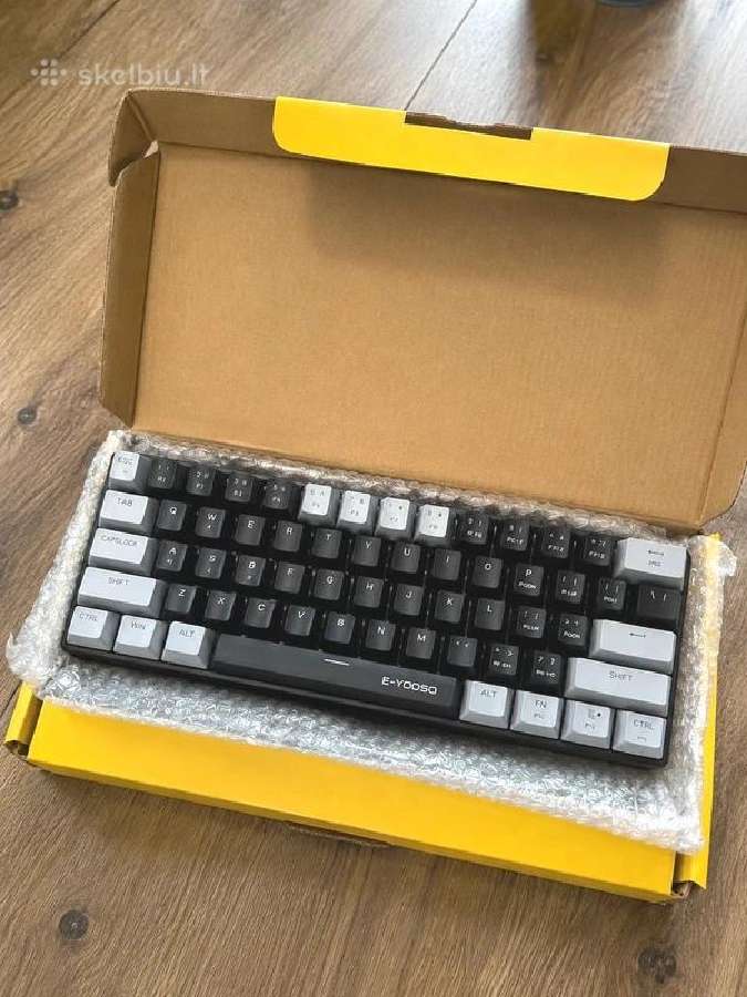 60% mechaninė gaming klaviatūra