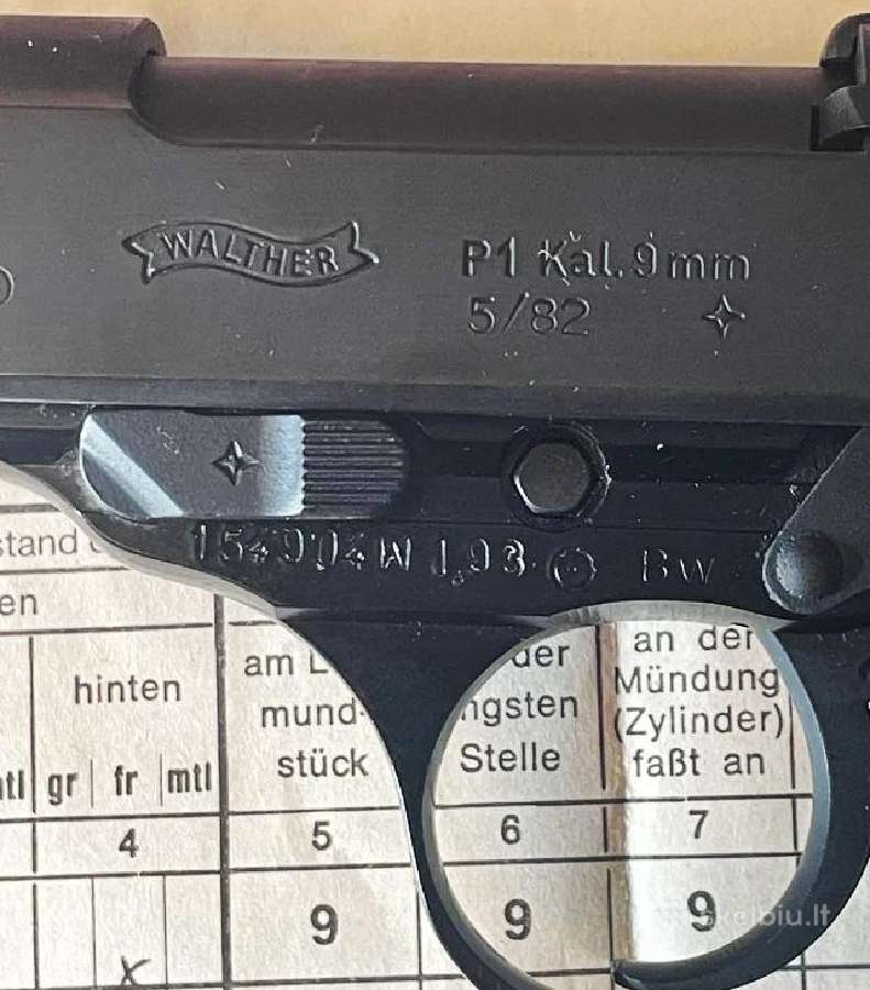 Walther P38 (ac40) - nuotraukos Nr. 6