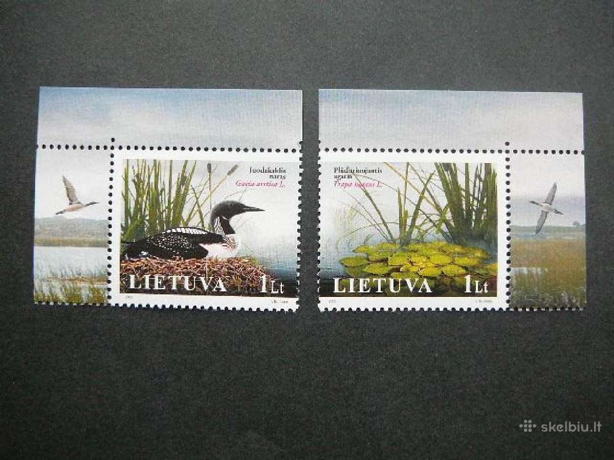 Lietuva 2005 Fauna Flora Pauksciai Mnh lit883s1