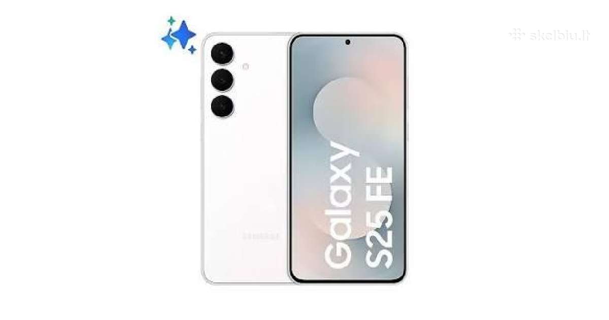 Naujas Samsung S25fe, 256gb, Navy - nuotraukos Nr. 2