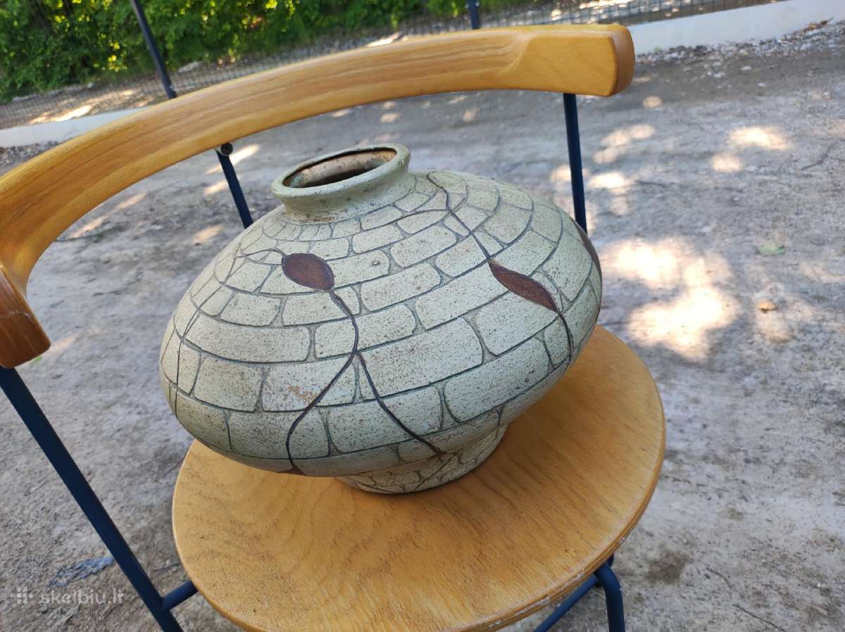 Didelė keraminė vaza