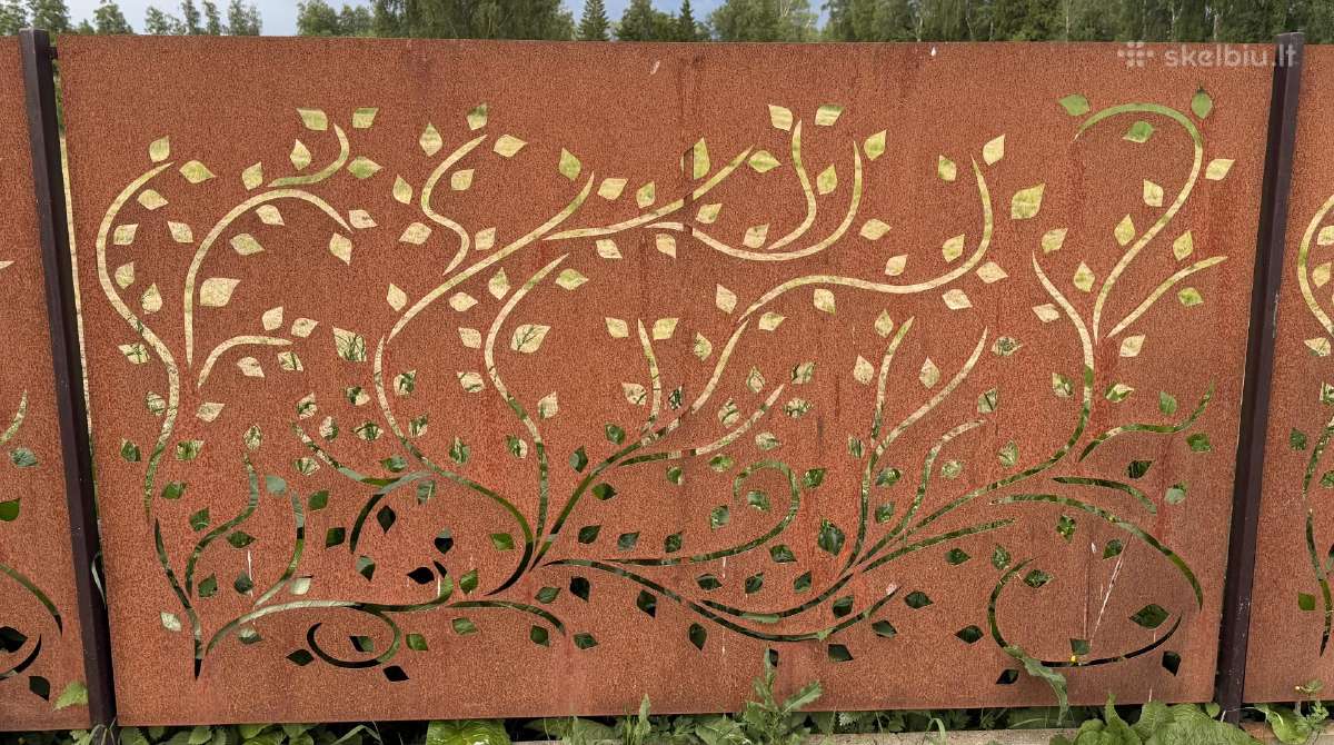 Tvoros / Tvoros Segmentai / Lankstiniaiiš Corten