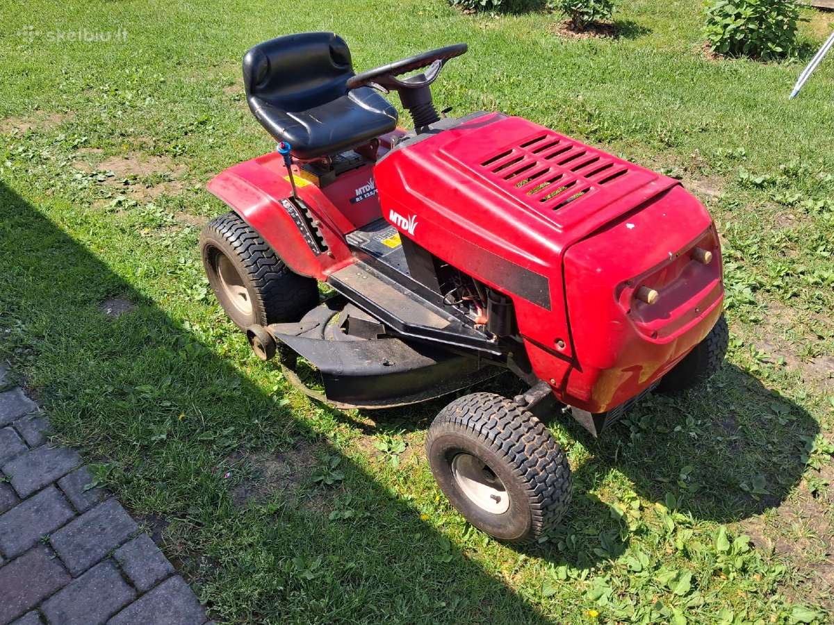 Mtd traktoriukas