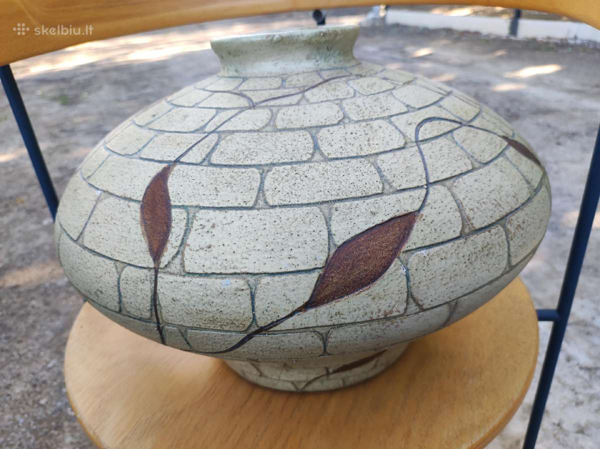 Didelė keraminė vaza - nuotraukos Nr. 8