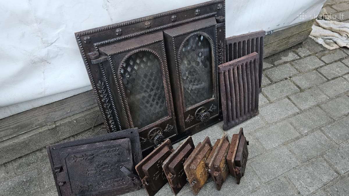 Autentiškos židinio durelės