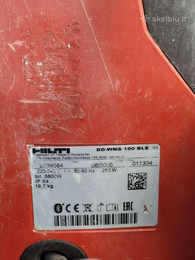 Vandens filtravimo ir padavimo sistema Hilti Dd-wm - nuotraukos Nr. 5
