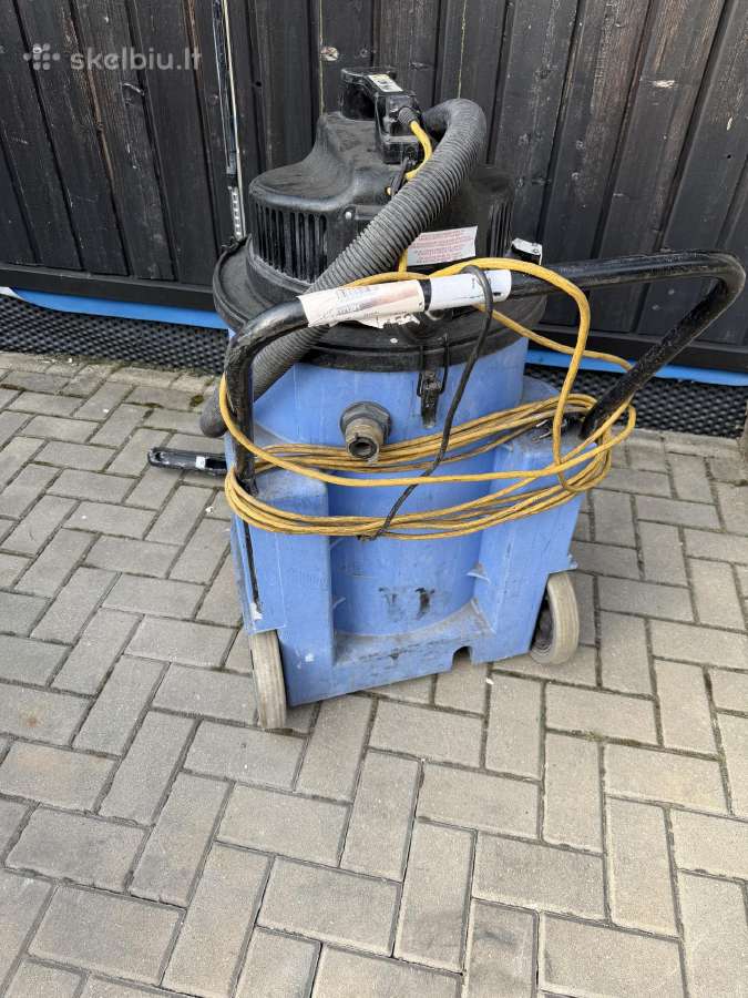Šlapių dangų pramoninis siurblys Numatic Wvd 900-2 - nuotraukos Nr. 3