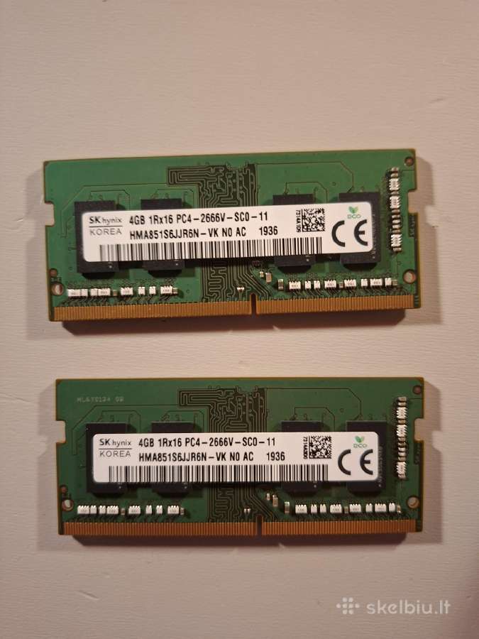 Ddr4 RAM 4gb*2
