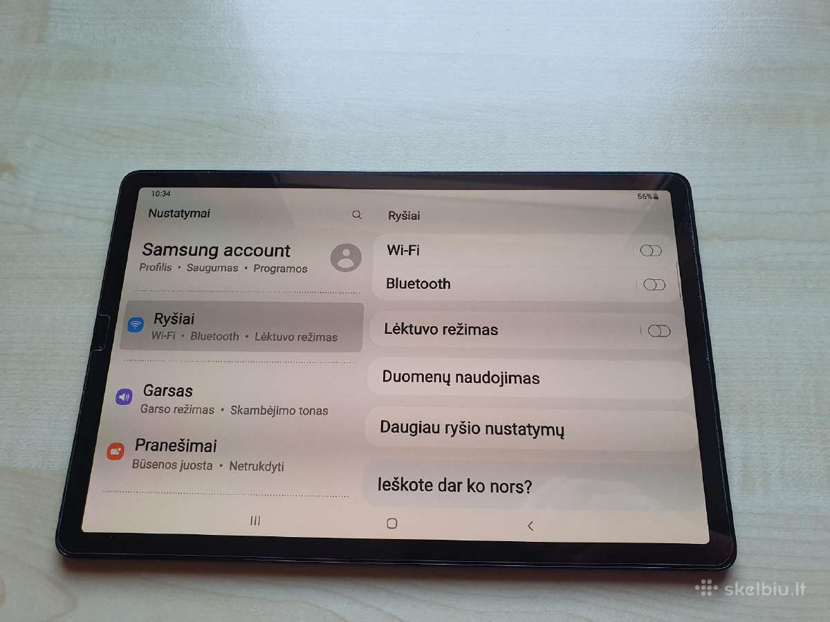 Samsung Tab A Sm-590,geros Būklės - nuotraukos Nr. 7