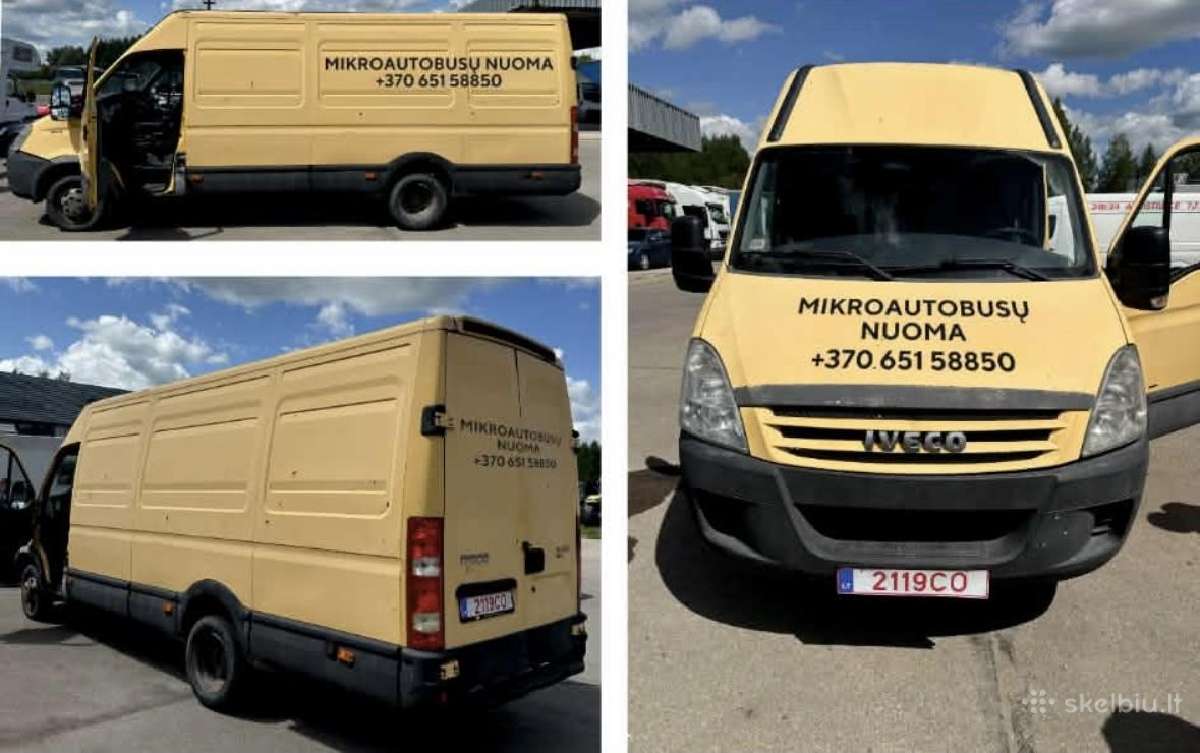Mikroautobusu nuoma