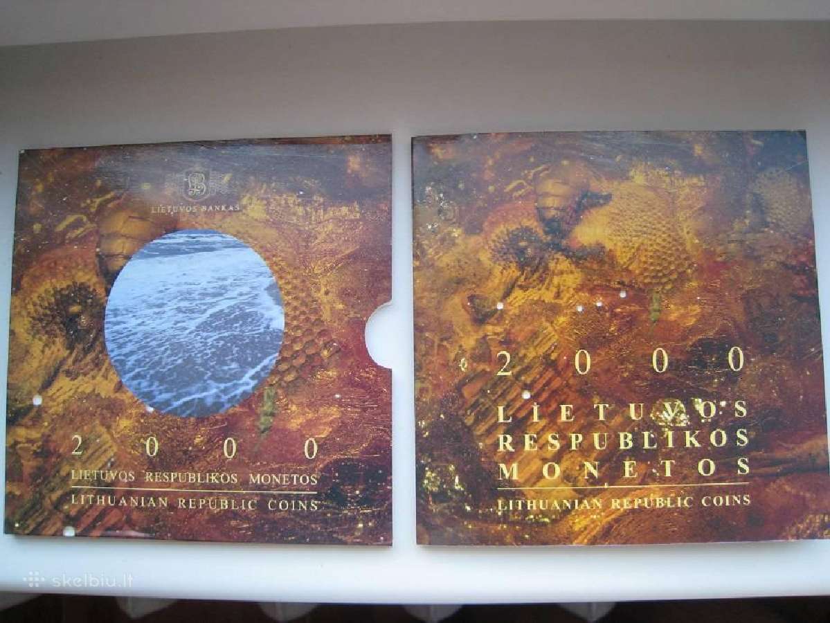 2000 Lietuvos monetų rinkinys