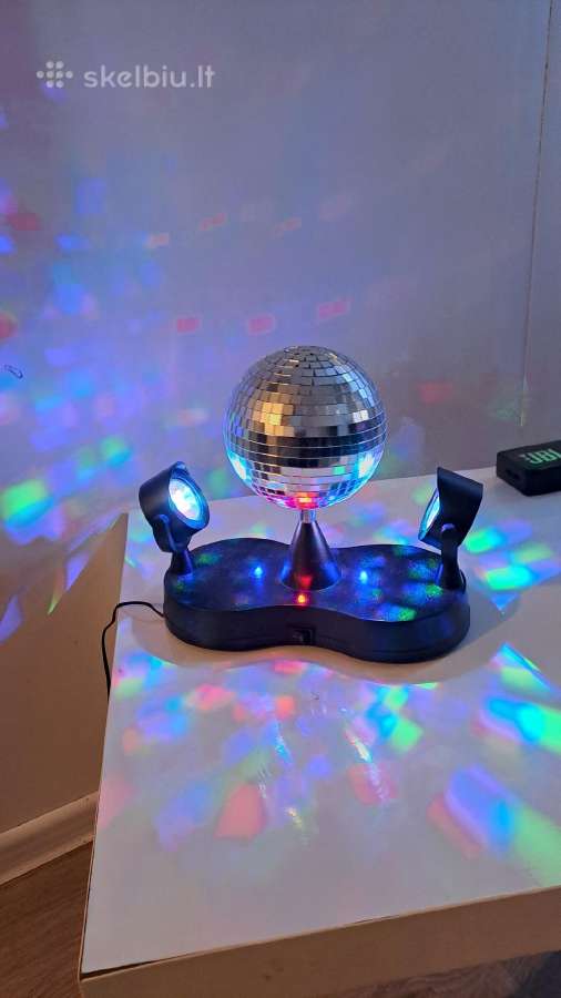 Šviečiantis gaublys/lempa Henske Disco Party Light