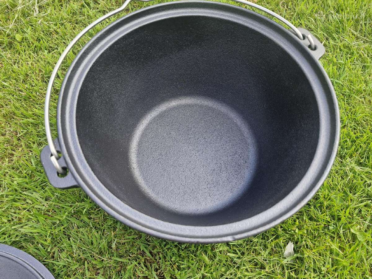 Turistinis ketaus kazanas puodas 5.0, 7.2, 10,8 l - nuotraukos Nr. 9