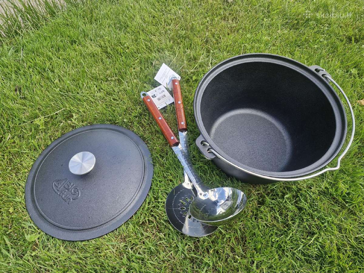 Turistinis ketaus kazanas puodas 5.0, 7.2, 10,8 l - nuotraukos Nr. 12