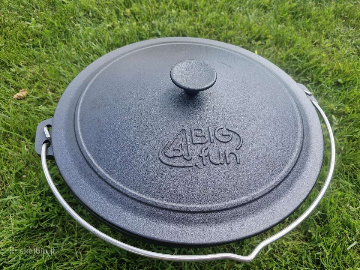 Turistinis ketaus kazanas puodas 5.0, 7.2, 10,8 l - nuotraukos Nr. 14