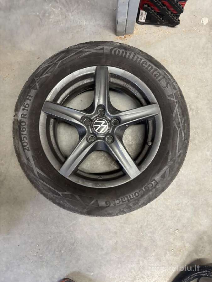 Lengvo lydinio ratlankiai R16 5x112