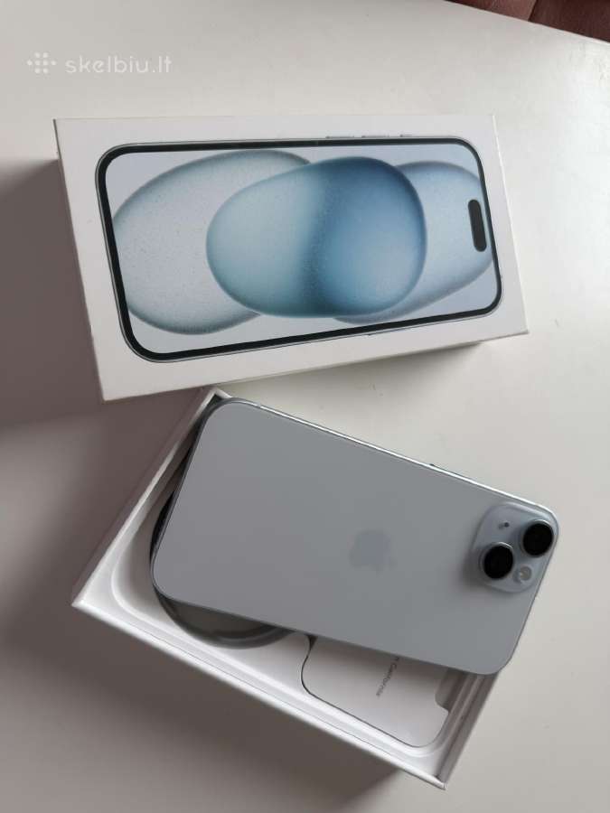 Parduodu iPhone 15 128gb