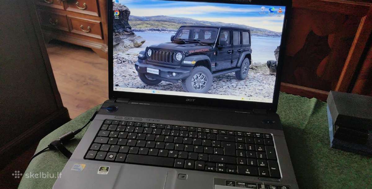 Acer 7736g 17,3col /win10 Nvidia