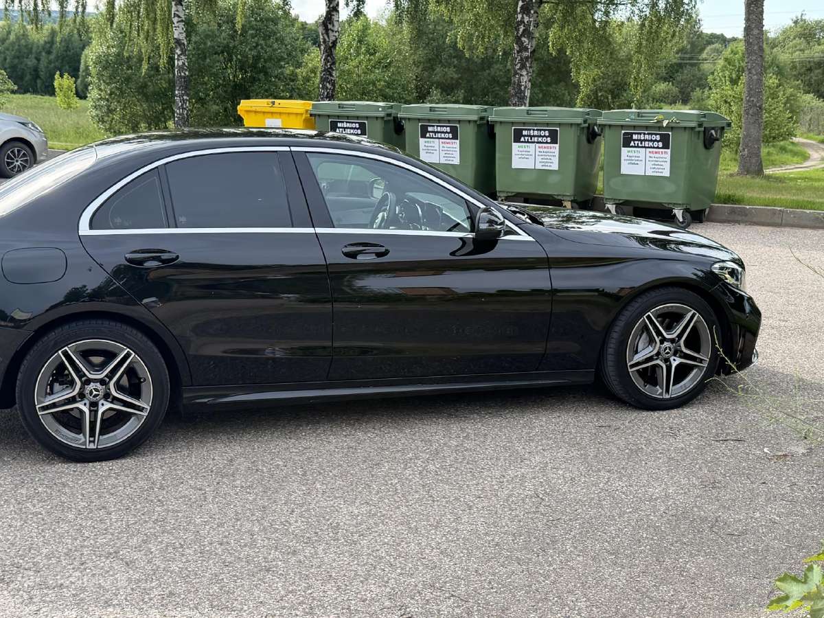 R18 Amg ratlankiai su padangom