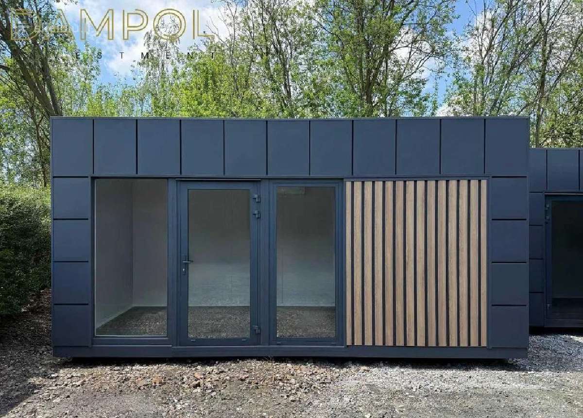 Modernus modulinis biuras 18 m² Su oro kondicion - nuotraukos Nr. 2