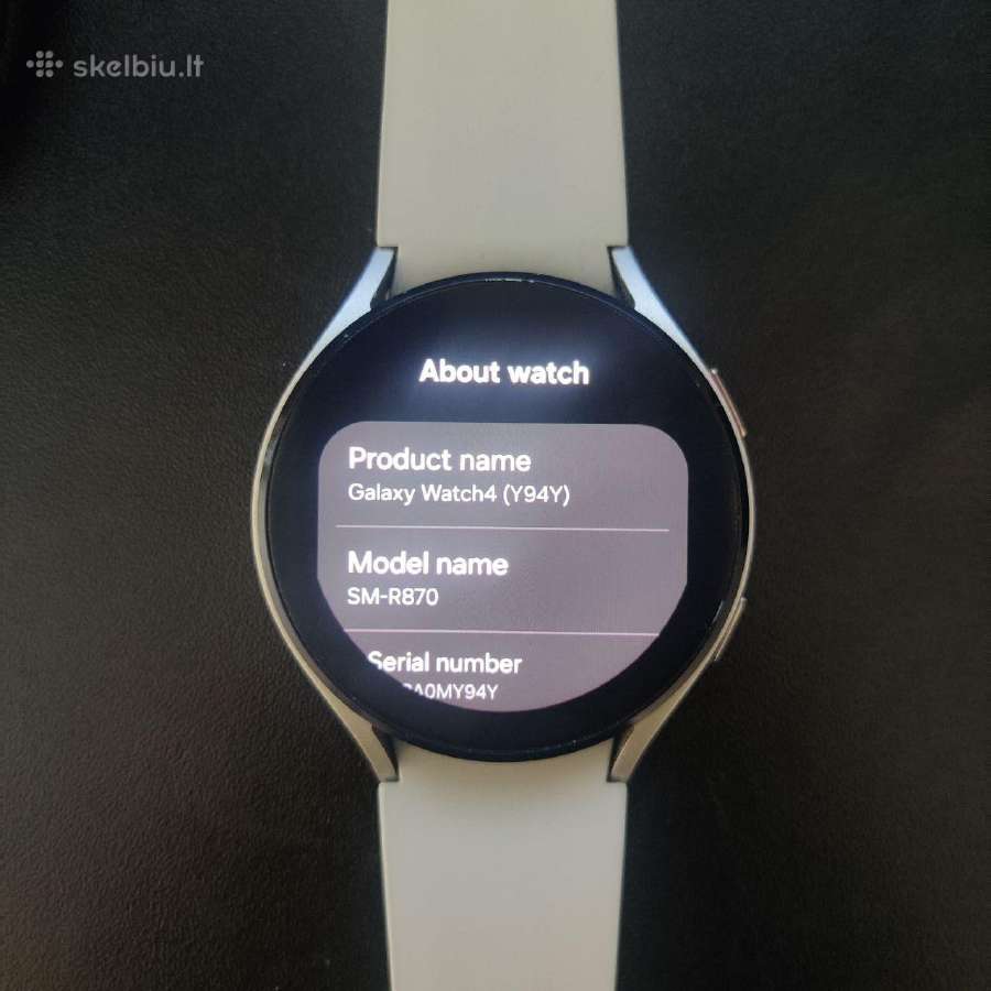 Samsung Galaxy Watch 4 44mm R870 - nuotraukos Nr. 4
