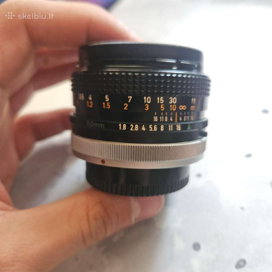 Canon Fd 50mm f/1.8 Sc objektyvas – 60 € - nuotraukos Nr. 3