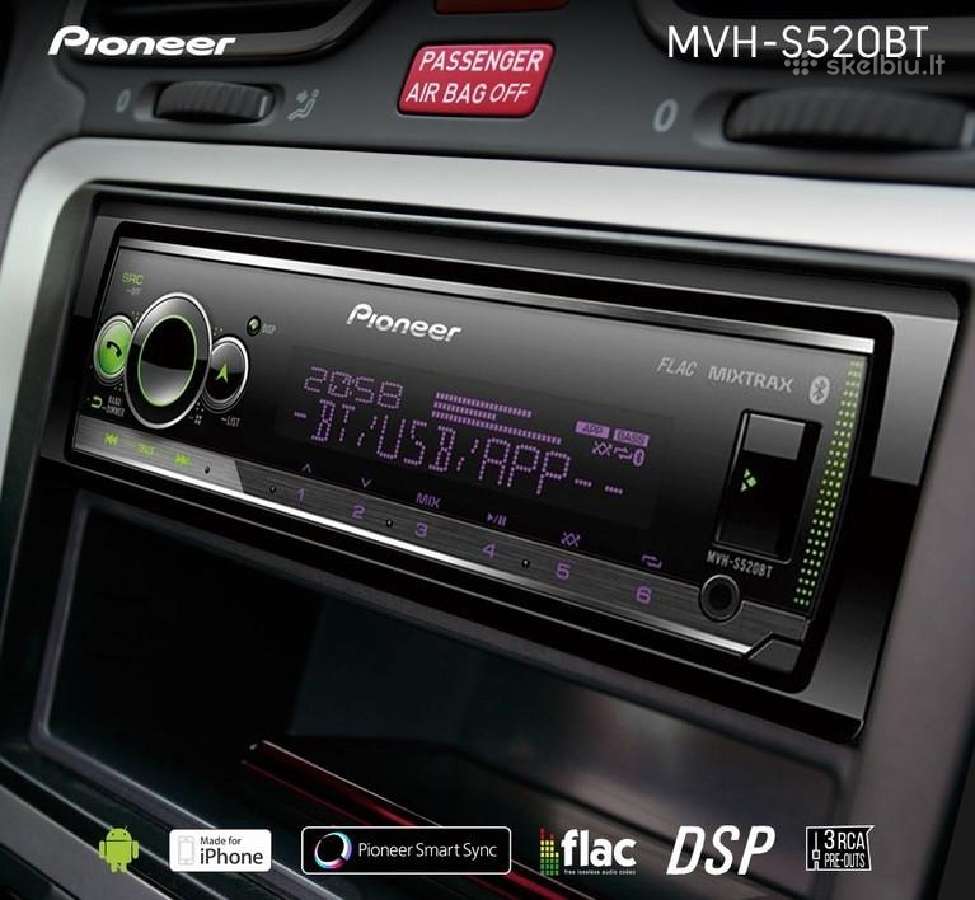 Pioneer Mvh-s520bt
