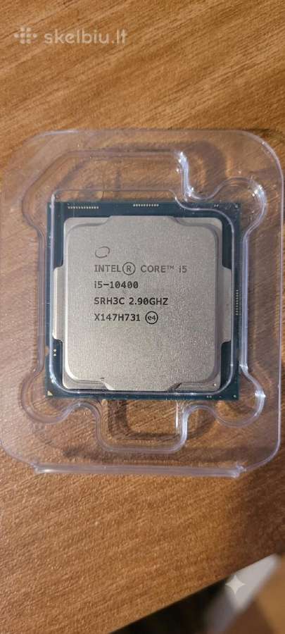 Parduodamas Intel Core i5-10400 procesorius (Lga12