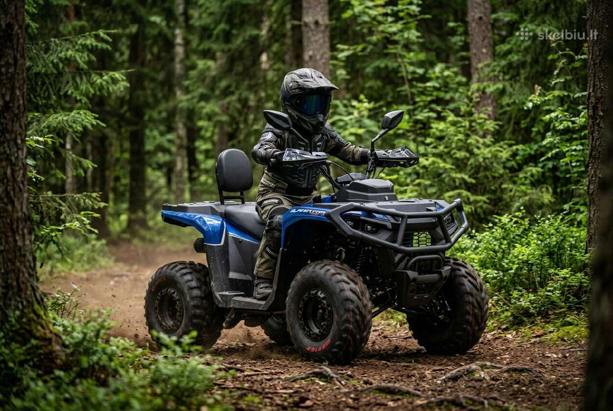 Vaikiškas keturratis Asix Gladiator 110cc